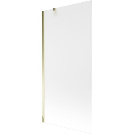 Mexen Next parawan nawannowy 1-skrzydłowy 90 x 150 cm, szron, złoty - 895-090-000-00-30-50