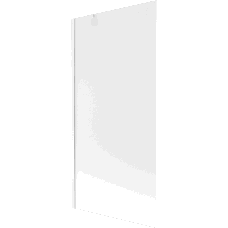 Mexen Next parawan nawannowy 1-skrzydłowy 90 x 150 cm, szron, biały - 895-090-000-00-30-20