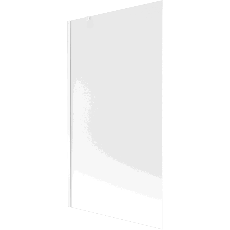 Mexen Next parawan nawannowy 1-skrzydłowy 100 x 150 cm, szron, biały - 895-100-000-00-30-20