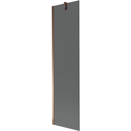 Mexen Next parawan nawannowy 1-skrzydłowy 50 x 150 cm, grafit, różowe złoto - 895-050-000-00-40-60