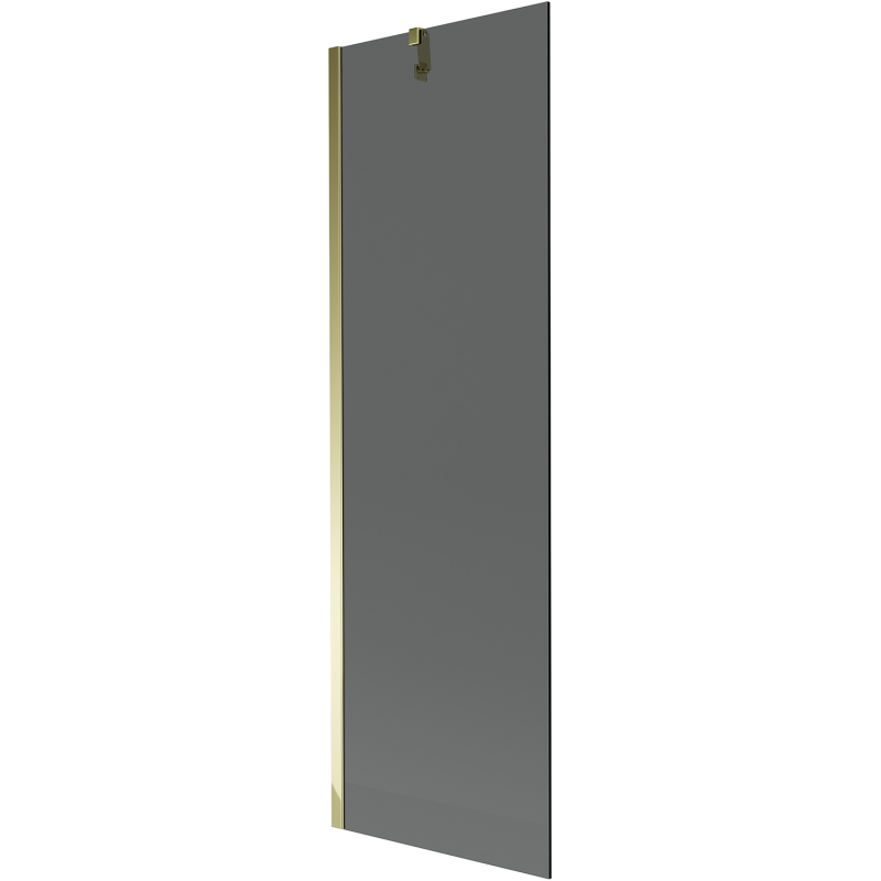 Mexen Next parawan nawannowy 1-skrzydłowy 60 x 150 cm, grafit, złoty - 895-060-000-00-40-50