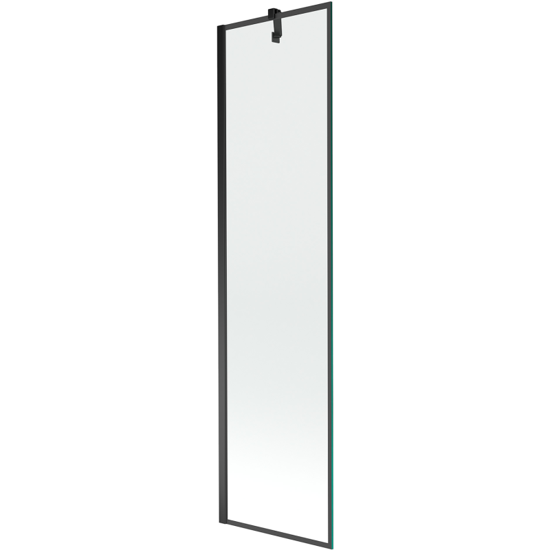 Mexen Next parawan nawannowy 1-skrzydłowy 50 x 150 cm, czarna ramka, czarny - 895-050-000-00-70-70