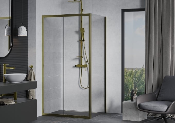 Kabiny prysznicowe przyścienne