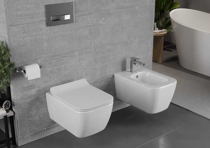 Uchwyty na papier toaletowy z półką