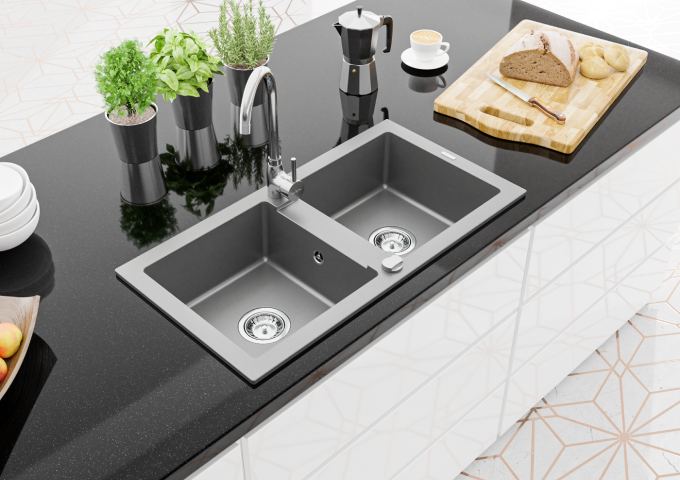 Dozowniki kuchenne stalowe